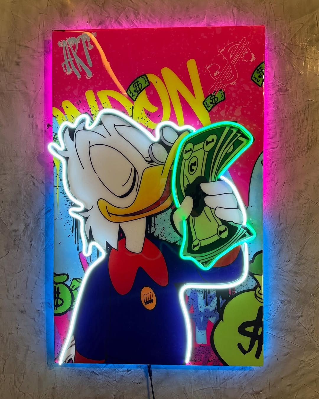 Cuadros en Resina Epóxica y Neon Flex (PREMIUM)