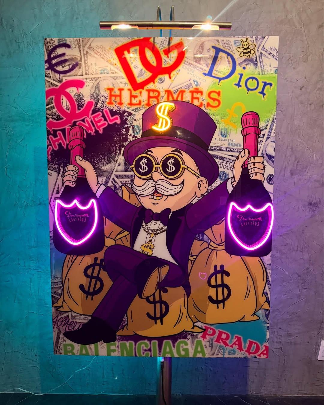 Cuadros en Resina Epóxica y Neon Flex (PREMIUM)