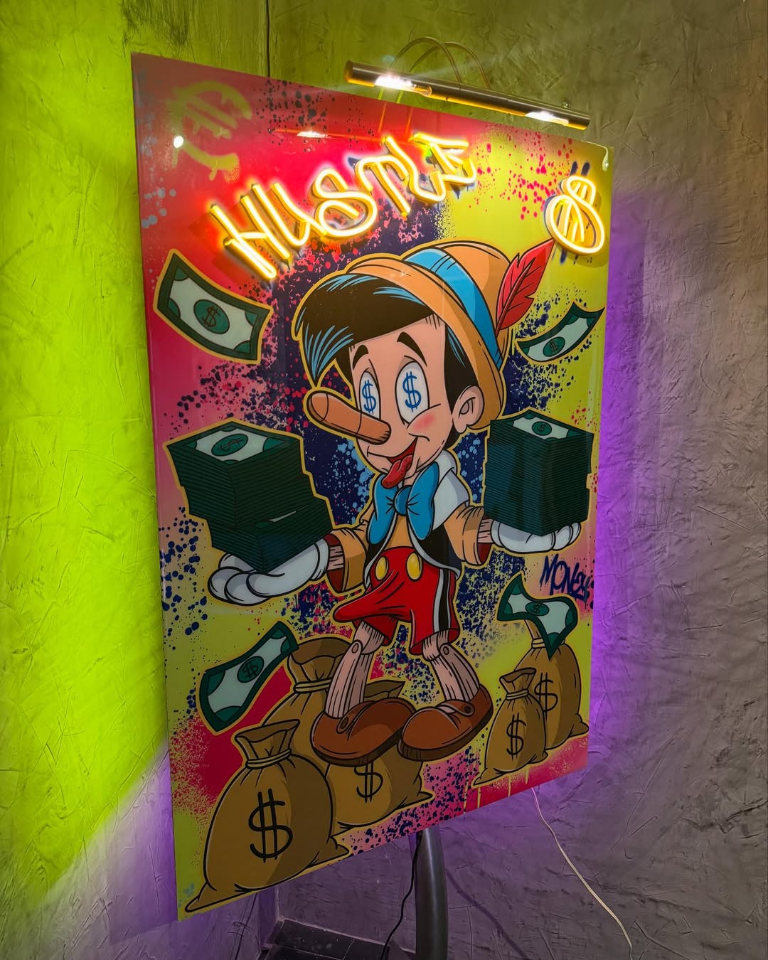 Cuadros en Resina Epóxica y Neon Flex (PREMIUM)